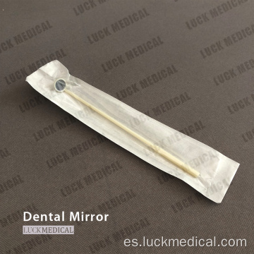 Uso de inspección oral del espejo de plástico de plástico médico